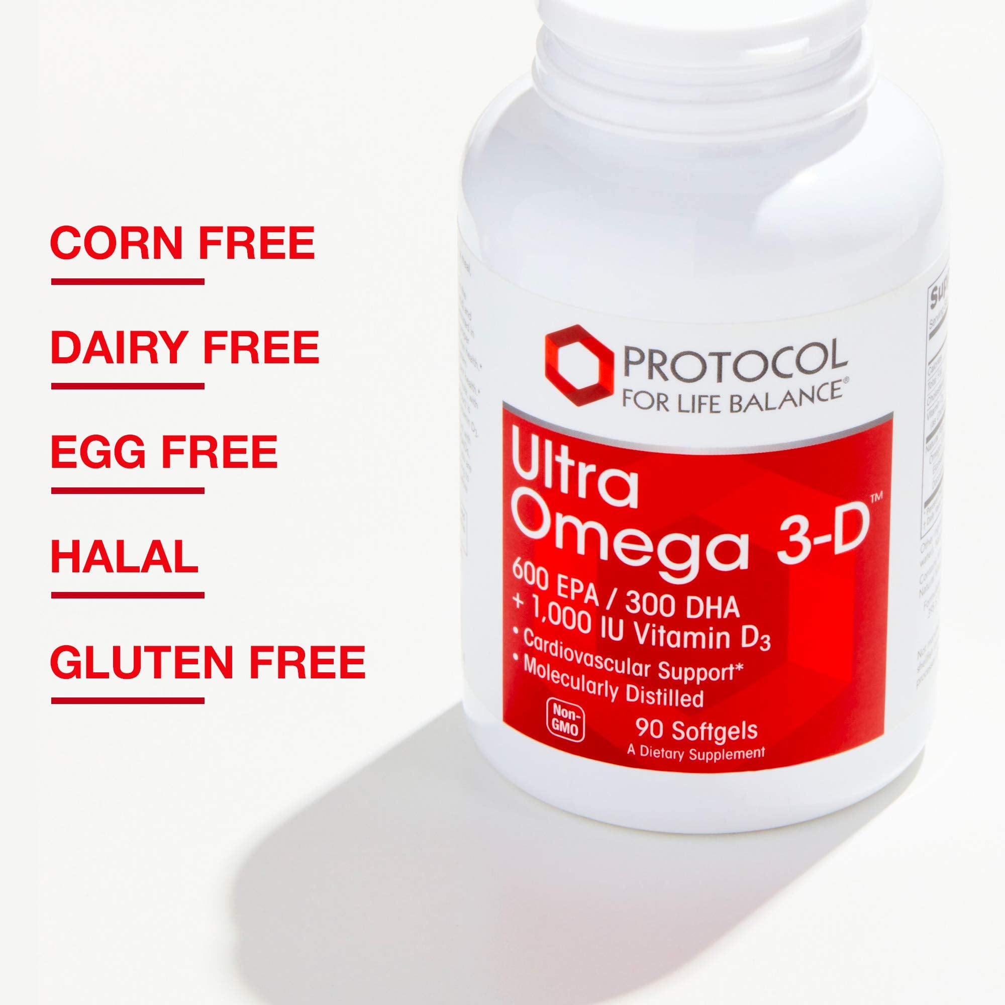 Conditionnement premium PROTOCOL FOR LIFE BALANCE Ultra Omega 3-D