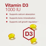 PROTOCOL FOR LIFE BALANCE Vitamine D3 1000 UI - emballage pratique pour une prise quotidienne