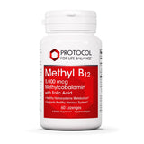 PROTOCOL Methyl B12 pastilles en boîte, soutien énergétique potentiel au quotidien