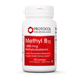 PROTOCOL FOR LIFE BALANCE Methyl B12 – flacon-pastilles, soutien potentiel du système nerveux.