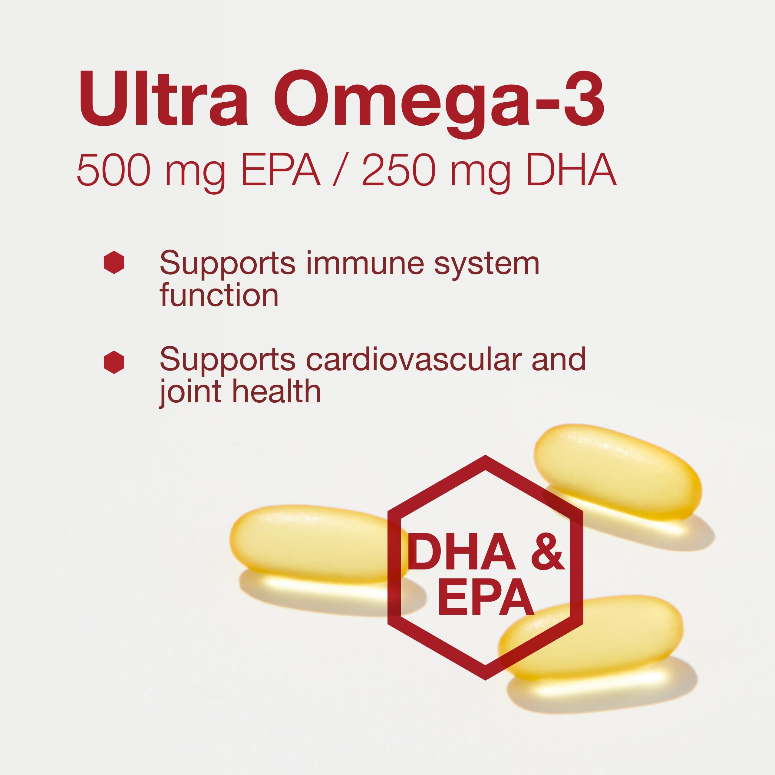 Gélules Protocol Ultra Omega-3 dans la main, prise quotidienne pratique.
