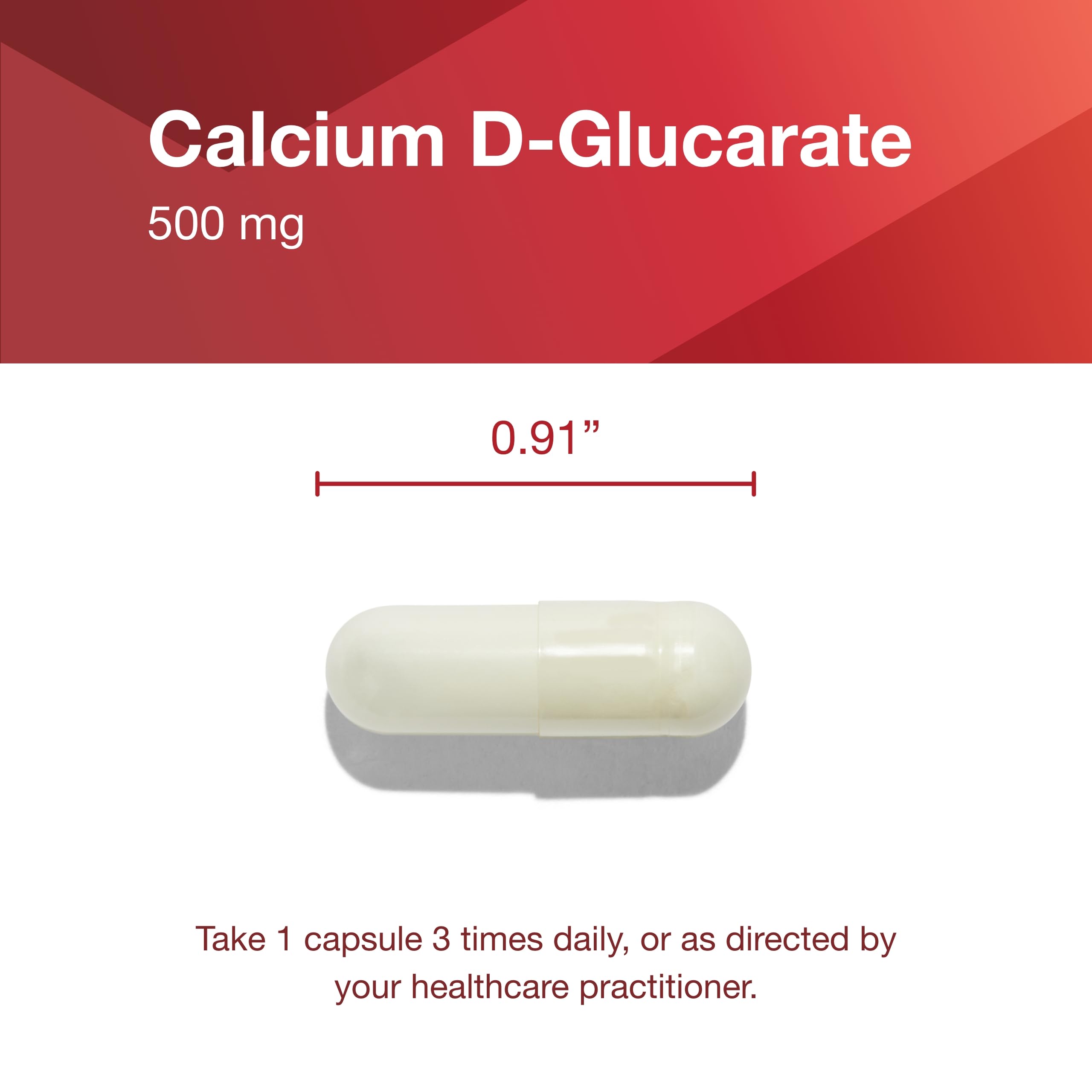 Capsules PROTOCOL FOR LIFE BALANCE Calcium D-Glucarate, santé cellulaire possible