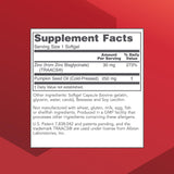 PROTOCOL Zinc Glycinate – capsules, dosage stable à 30 mg.