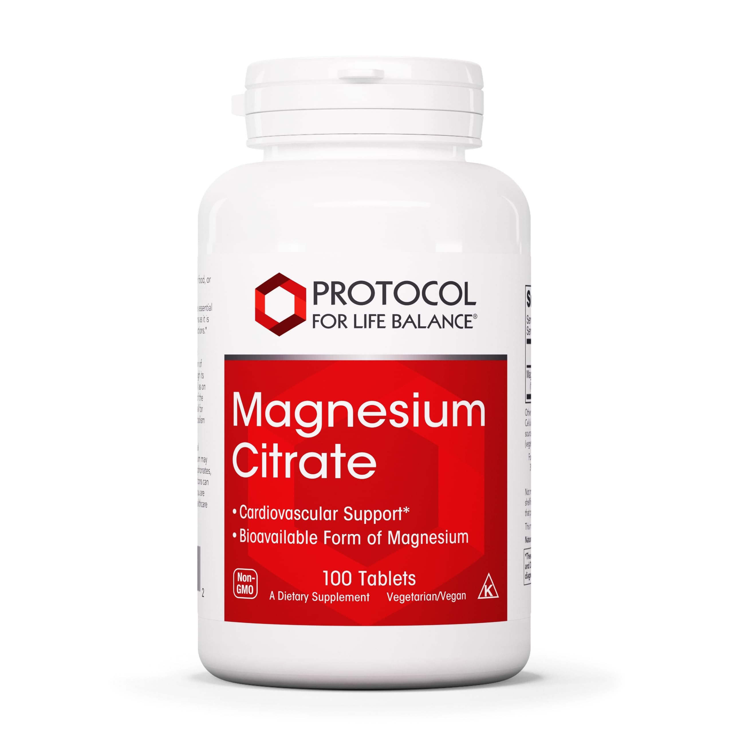 Protocole pour l'équilibre – bouteille magnésium citrate 400 mg pour usage quotidien