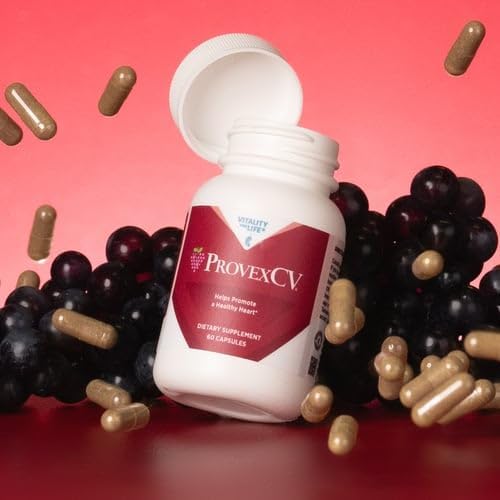 ProvexCV polyphénols closeup – gros plan sur les polyphénols et leurs bénéfices potentiels.