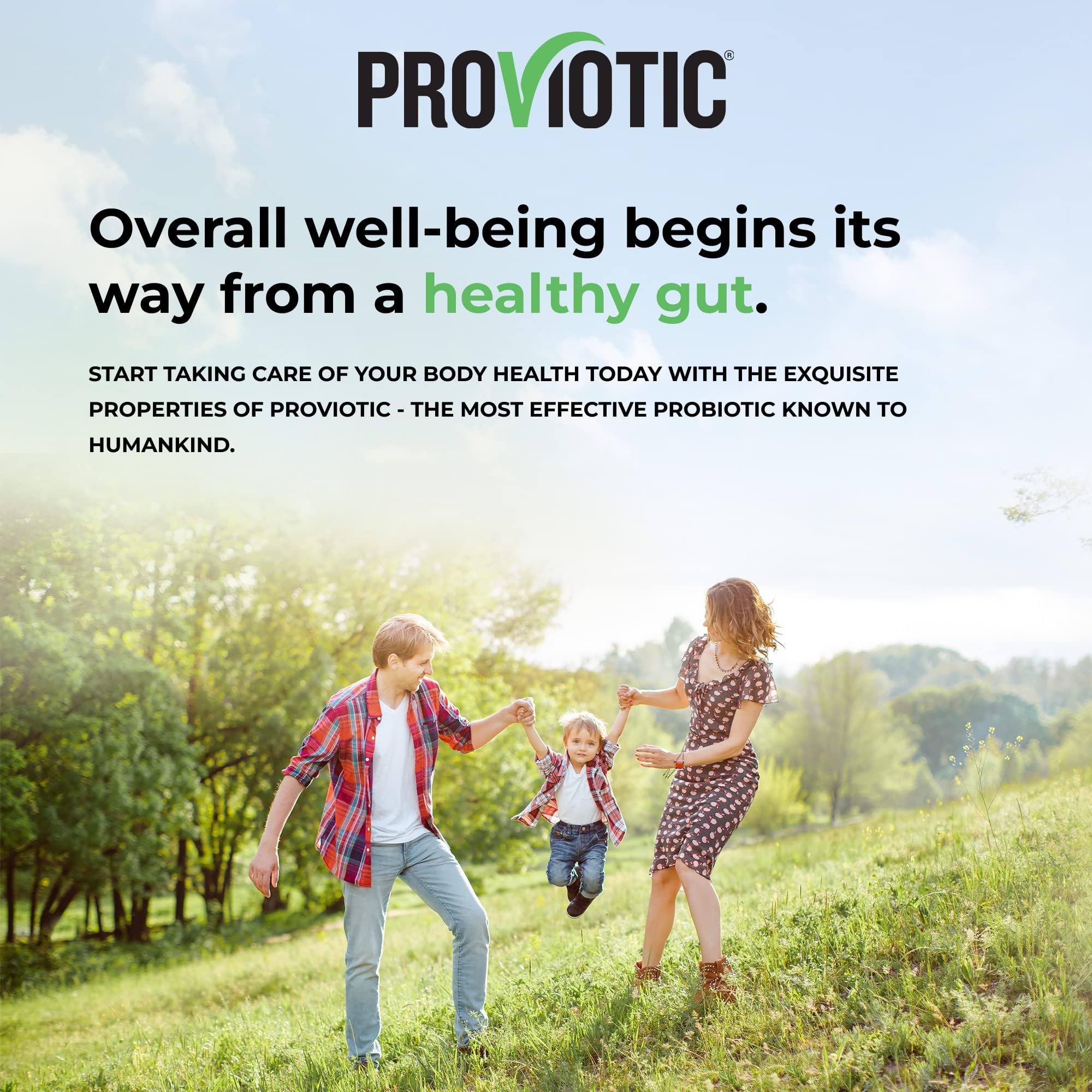 PROVIOTIC : routine matinale pour bien-être intestinal et esprit clair.