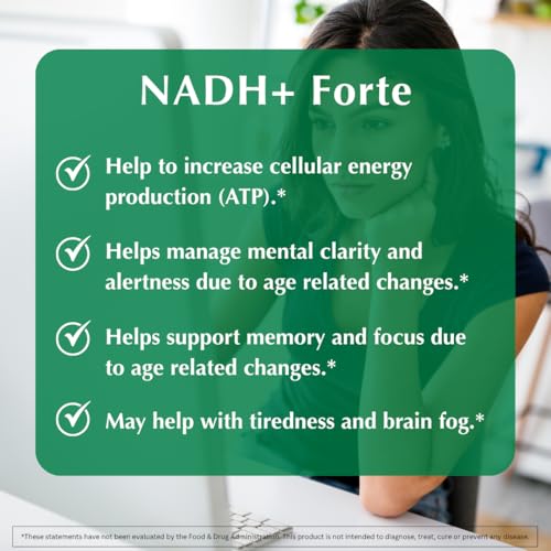 PROVITA NADH+ Forte - Absorption ameliorée: soutien cellulaire et énergie soutenue.