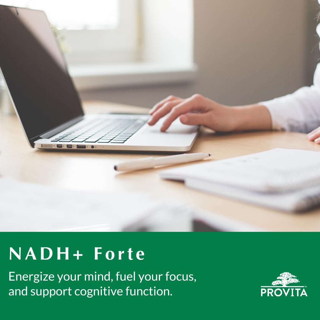 PROVITA NADH+ Forte - Chlorophylle: soutien métabolique et énergie douce.