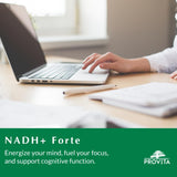 PROVITA NADH+ Forte - Chlorophylle: soutien métabolique et énergie douce.