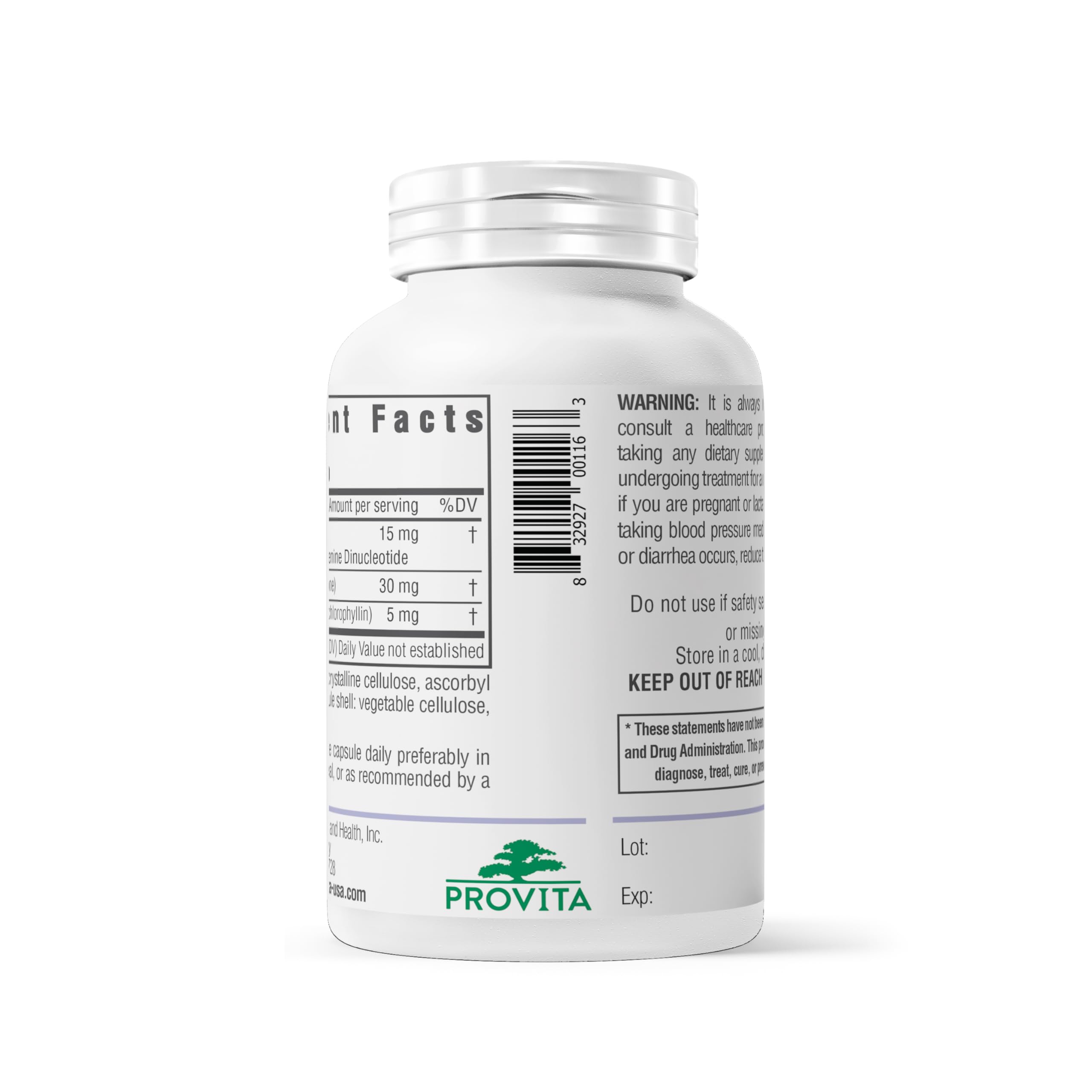 PROVITA NADH+ Forte - Sante cerveau: soutien potentiel à la fonction cognitive.