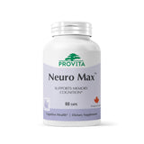 PROVITA Neuro Max: bouteille avec étiquette, soutien cognitif potentiel au quotidien.