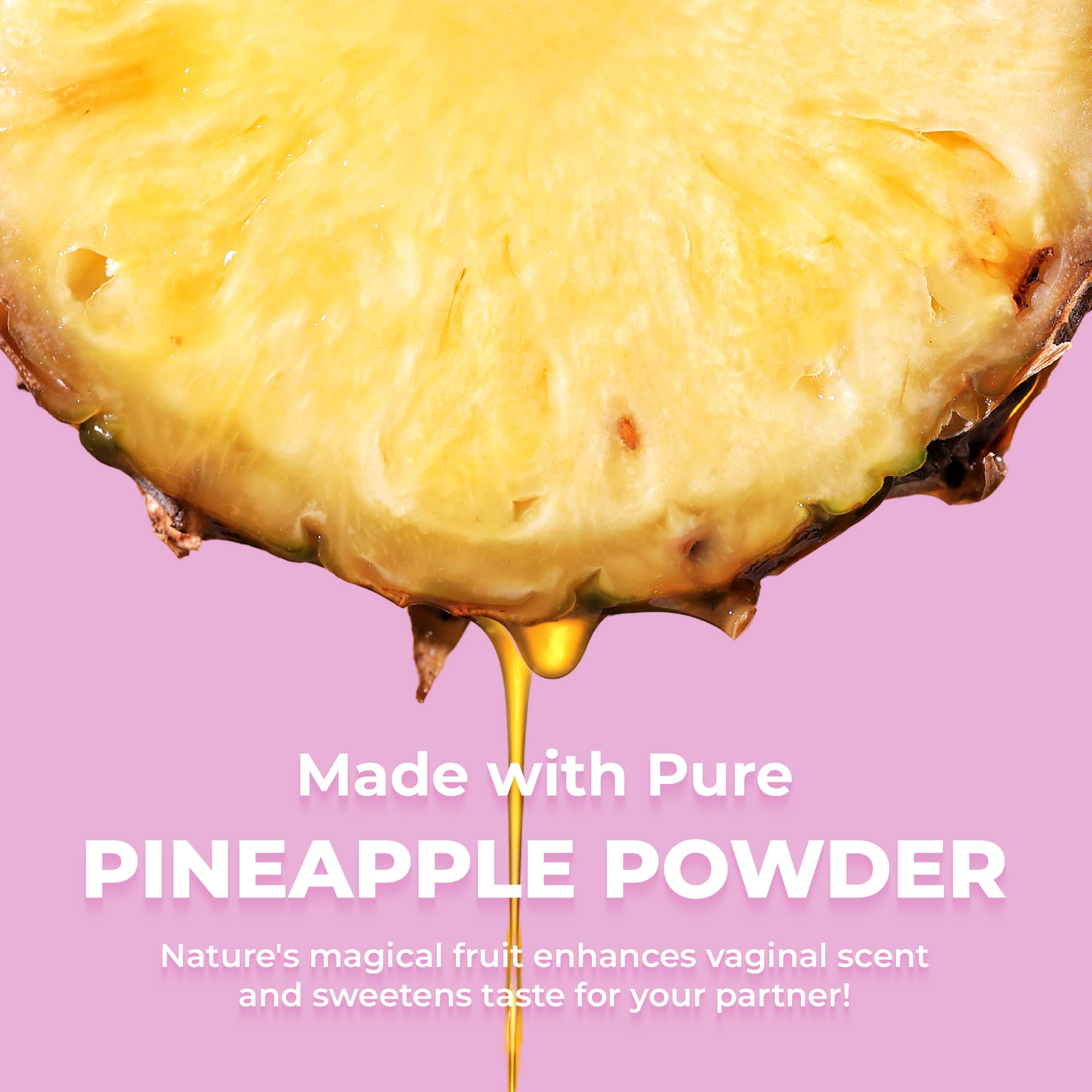 ProYoni — Ingrédients naturels avec arôme d’ananas pour une prise agréable.