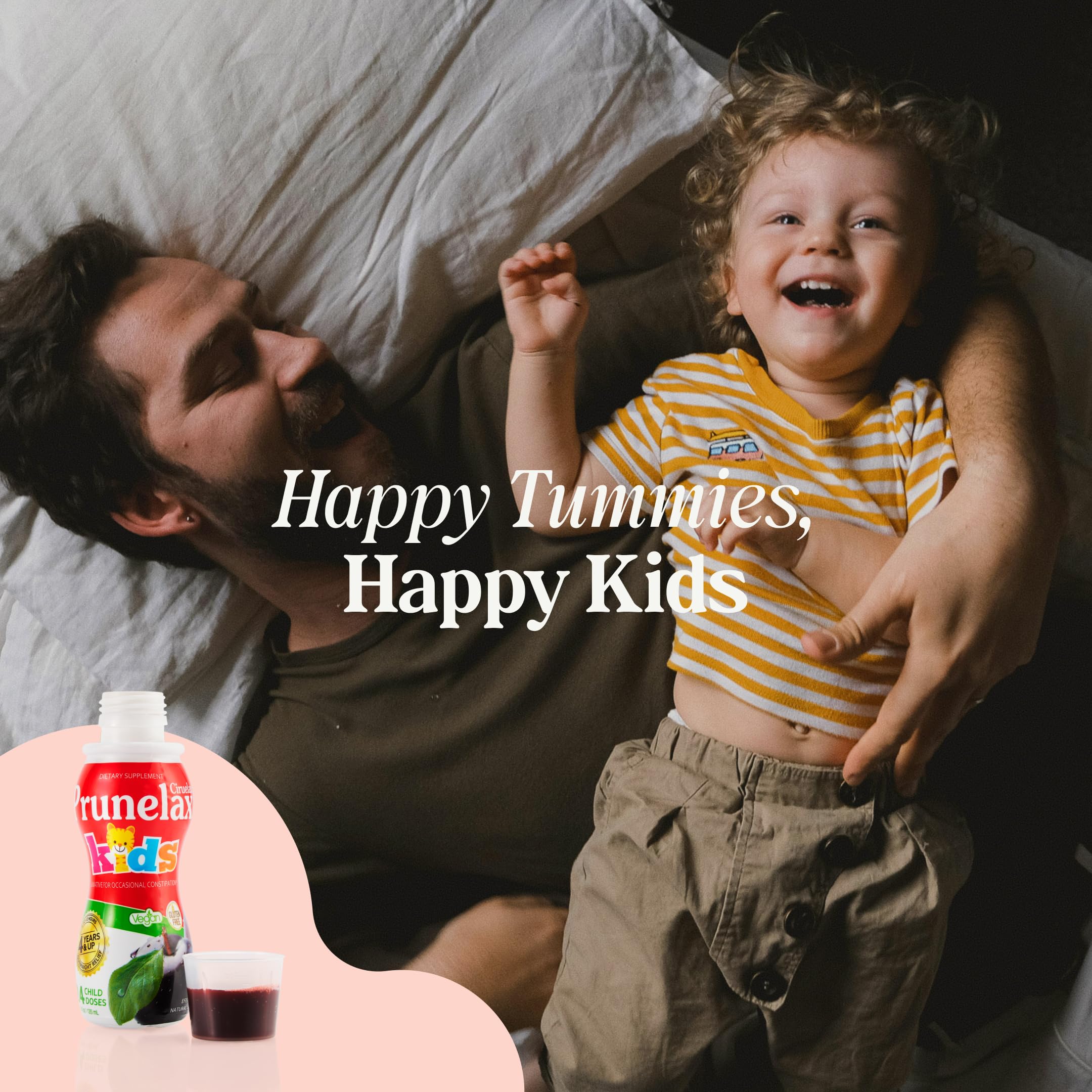 Prunelax Ciruelax enfant-4ans-plus adapté pour jeunes enfants.