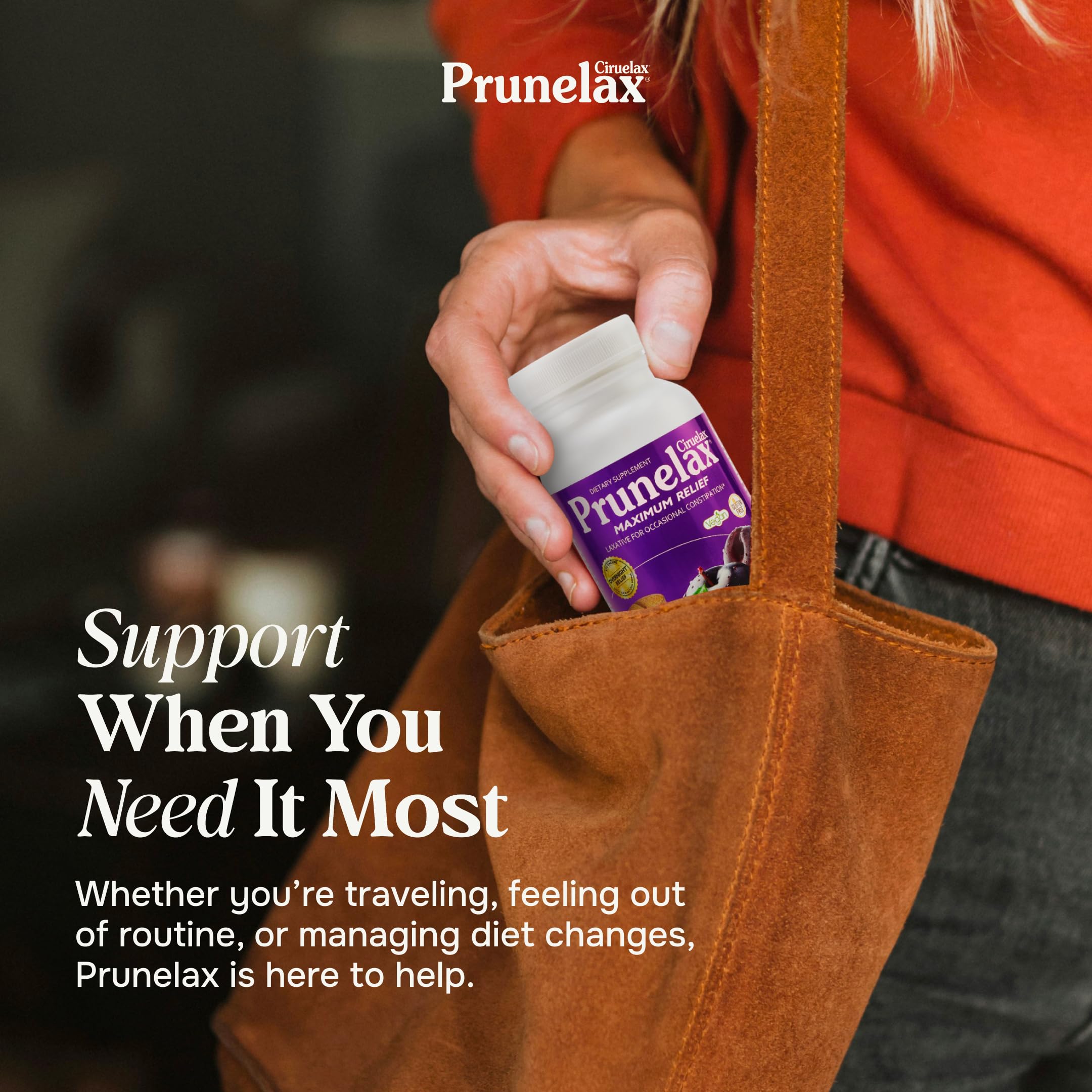 Prunelax tablettes – pack économique, 120 comprimés pour la période.