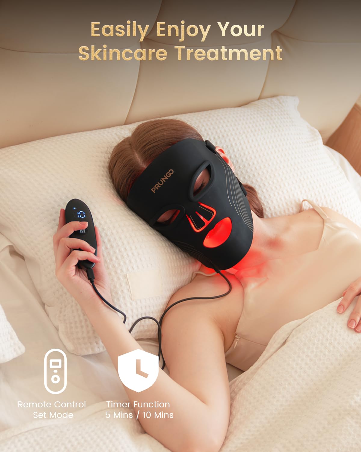 PRUNGO masque silicone ultra-leger s'adaptant à toutes les morphologies