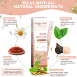 PUFFIAIR Diffuseur Pen ingrédients naturels pour une respiration douce.