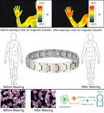 PUJANE bracelet magnétique ajustable, ajustement rapide à domicile.