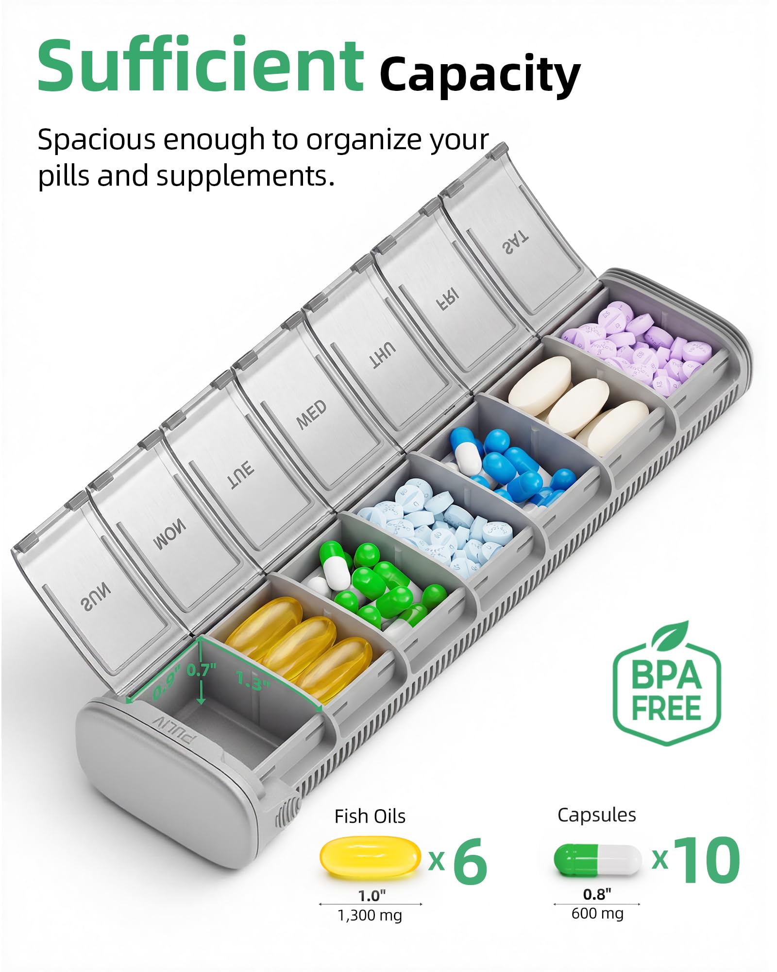 PULIV Triple protection argent — anti-fuite et sécurité lors du transport.
