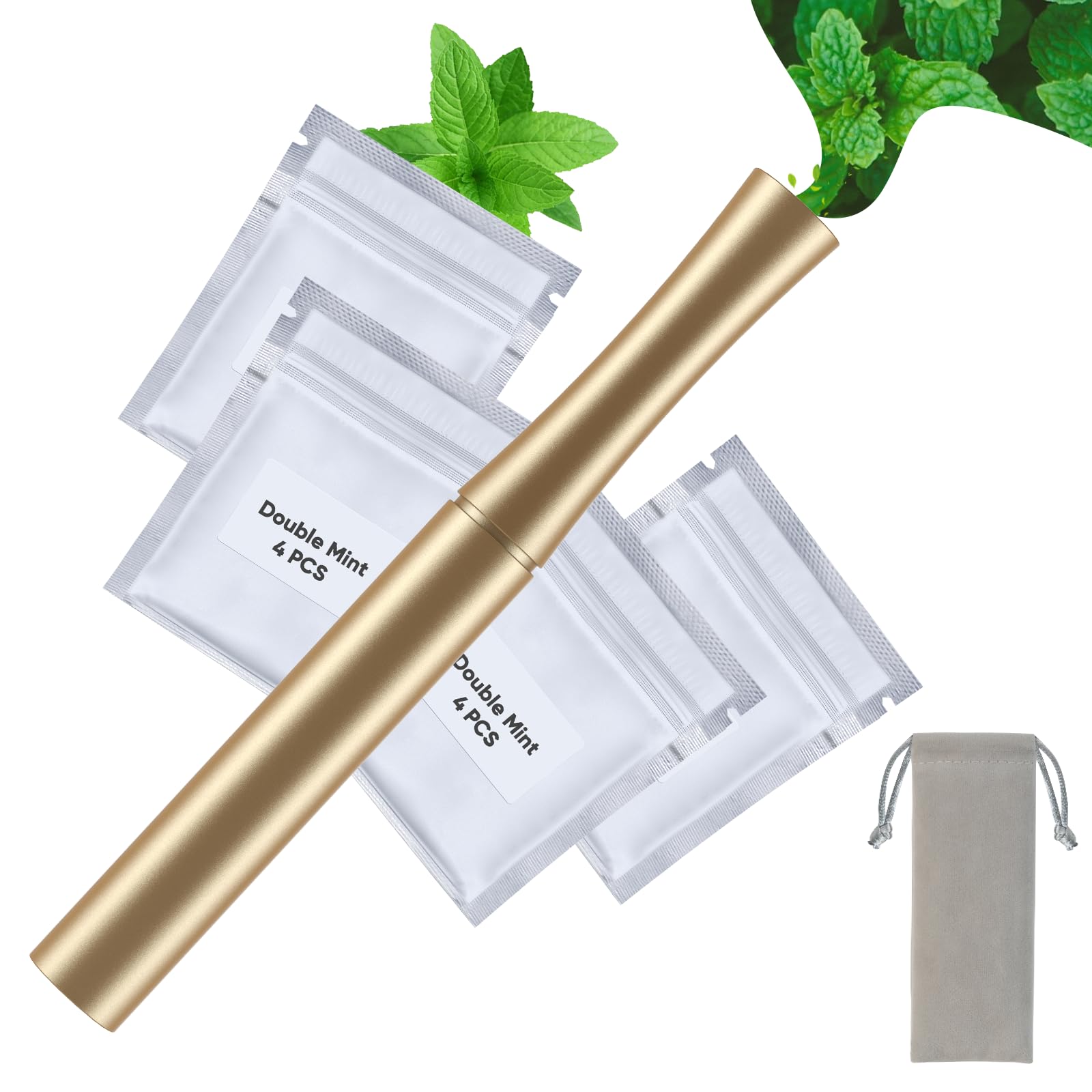 Pulsehot inhalateur arôme naturel — cœur interne pour haleine fraîche durable.