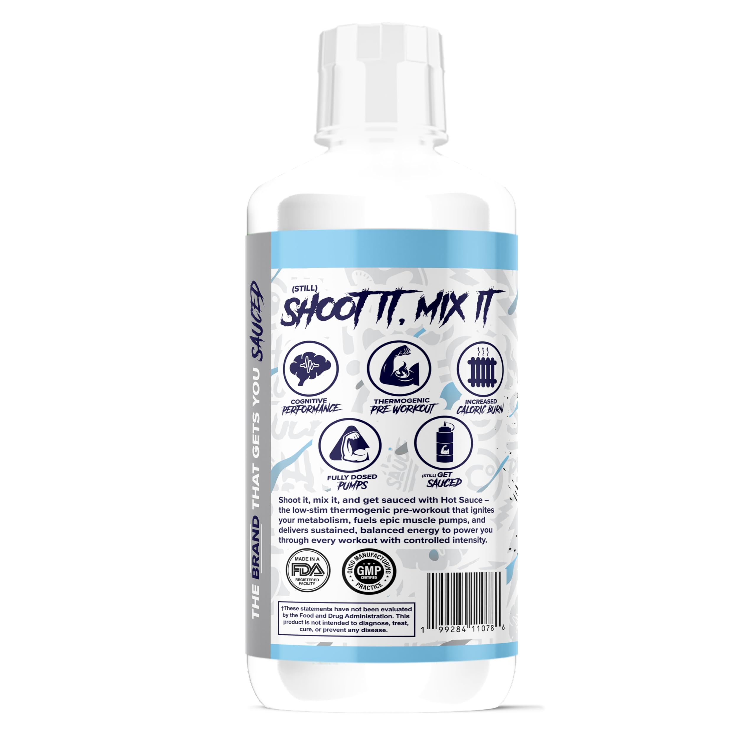 Pump Sauce, goût cerise blanche rafraîchissant pendant l'effort.