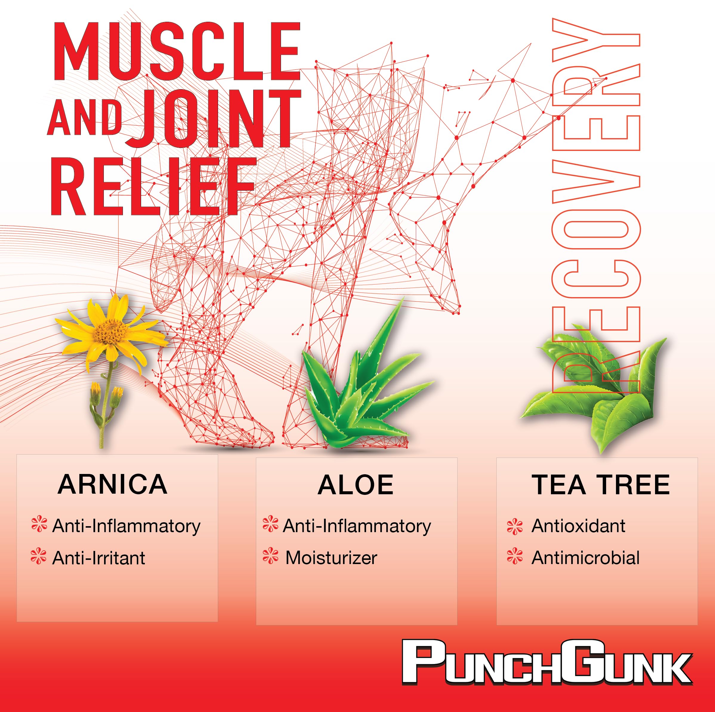 PunchGunk Crème absorption rapide qui sèche sans résidu.