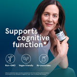 Bouteille Puori Pure Energy B-Complex sur planche, prêt pour la routine quotidienne