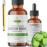 Pur Herba Mélisse Officinale tincture bouteille, soutien calme naturel pour la soirée.