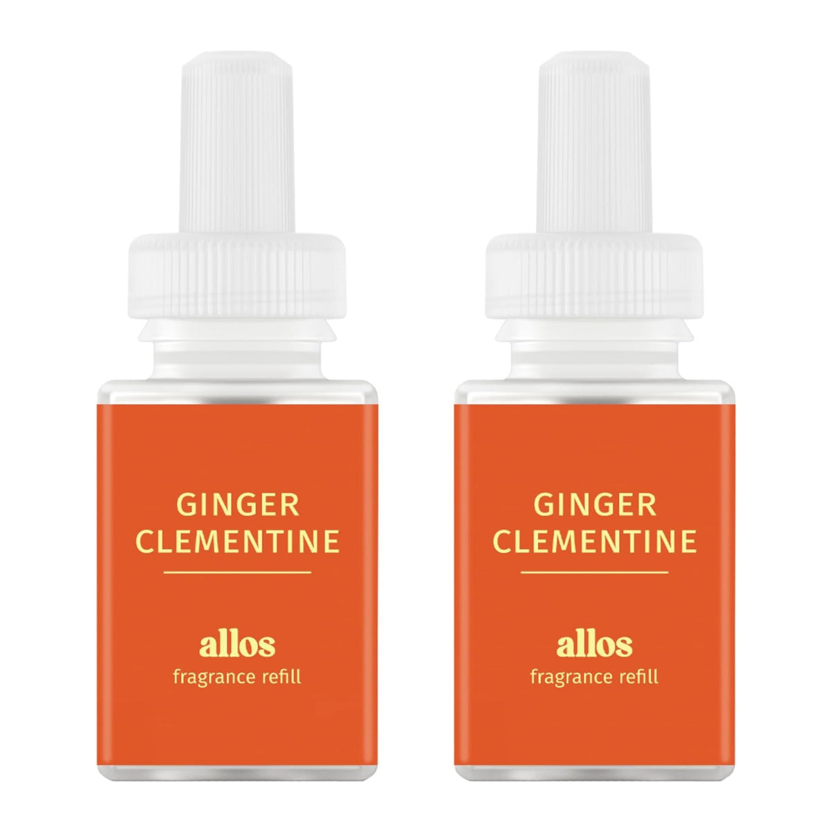 Pura Allos Ginger Clementine — Bouteille remplissage pour énergie durable à domicile.