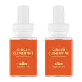 Pura Allos Ginger Clementine — Bouteille remplissage pour énergie durable à domicile.
