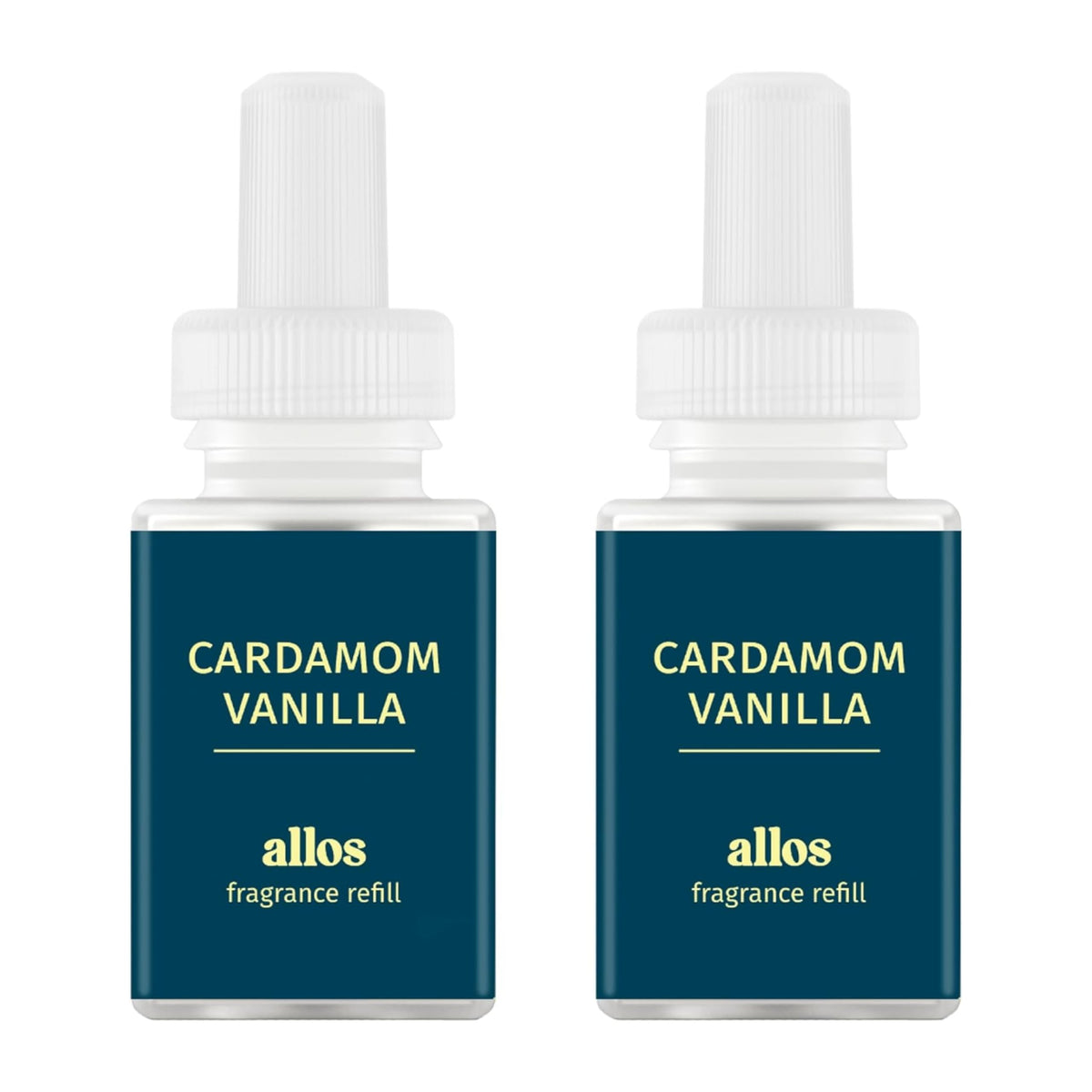 Recharge Cardamome Vanille de Pura Allos, diffusion durable et apaisante.