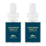 Recharge Cardamome Vanille de Pura Allos, diffusion durable et apaisante.