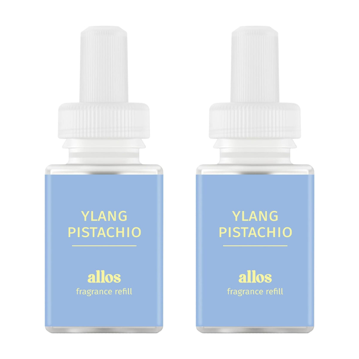 Pura Allos Ylang Pistachio - bouteille affichant une senteur calme