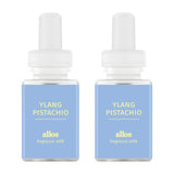 Pura Allos Ylang Pistachio - bouteille affichant une senteur calme
