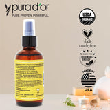 PURA D'OR Huile d'Onagre – routine beauté quotidienne avec soin doux.