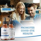 Gouttes Eyebright sans alcool de Pura Herba pour un usage quotidien