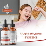 Pura Herba Sureau : gouttes baies et fleurs pour un goût naturel.