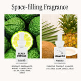 Pura recharge parfum plage cottage pour une ambiance marine apaisante.