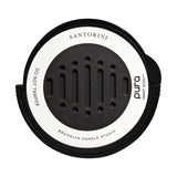 Pura Santorini emballage élégant pour diffuseur auto, prêt à offrir une expérience olfactive.