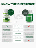 PURA VIDA MORINGA: capsules en gros plan, formulation pure sans additifs pour un usage quotidien.