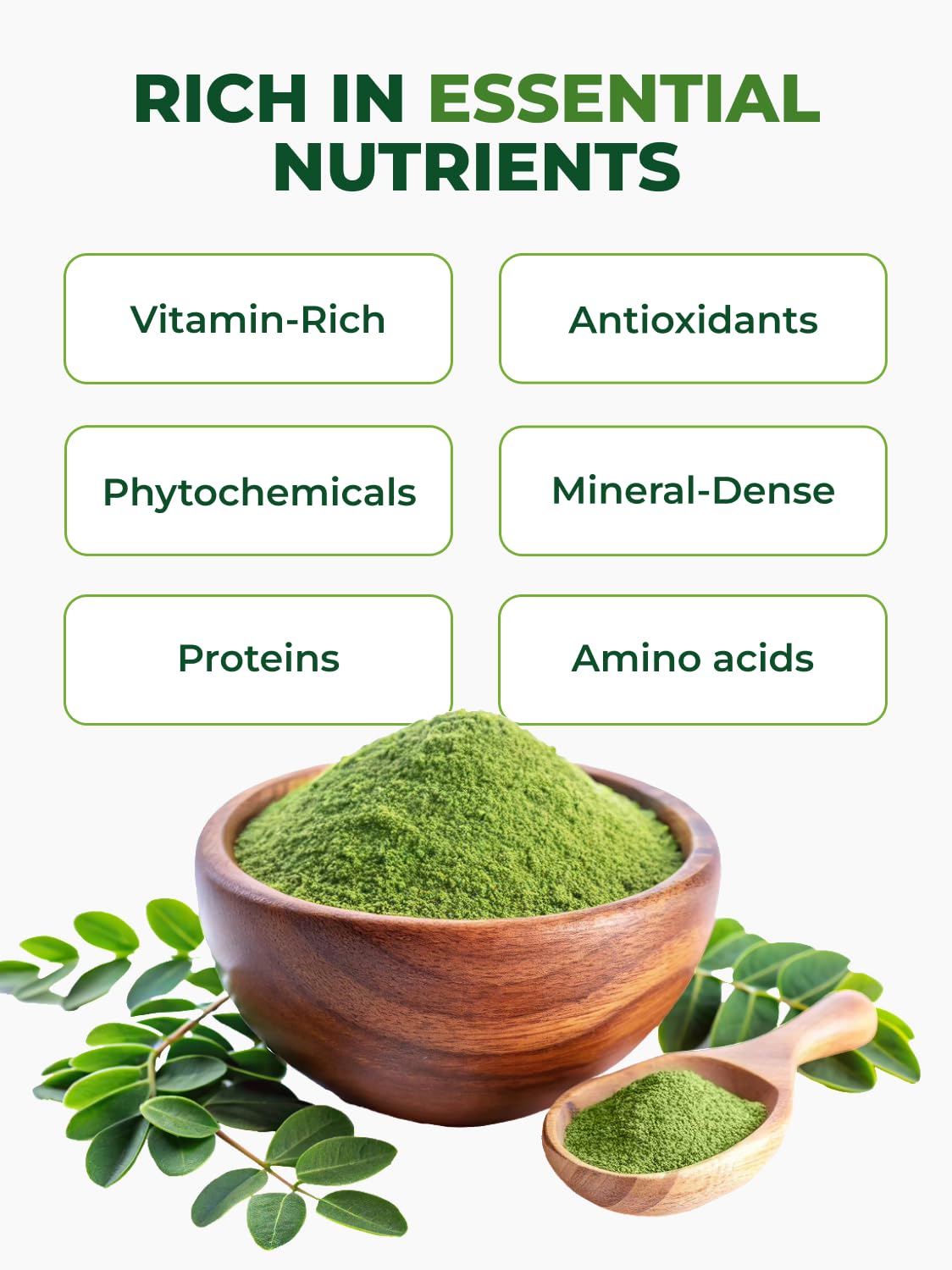 Intégrer PURA VIDA MORINGA en recettes culinaires et pâtisserie pour une touche verte.