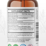 Pura Herba teinture d'orme glissant – gouttes pratiques pour l'hydratation de la gorge.