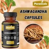 Puranicals Ashwagandha Premium, poudre d'Ashwagandha 100% pure et aromatique.