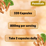 Puranicals Ashwagandha Premium, arôme terreux et naturel.