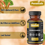 Puranicals Ashwagandha Premium, intégration facile dans smoothies.