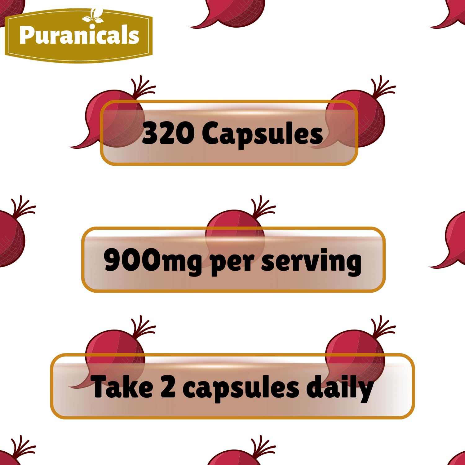 Puranicals Beet Premium — utilisation simple matin ou soir avec eau.