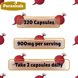 Puranicals Beet Premium — utilisation simple matin ou soir avec eau.