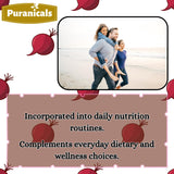 Puranicals Beet Premium — contrôle qualité et ingrédients premium.