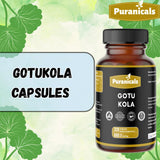 Capsules Gotu Kola, dosage à 600 mg par portion, pratique au quotidien.