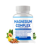 Puravita Magnesium Complex – bouteille avec capsules pour énergie quotidienne et bien-être.