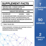 Puravita Magnesium Complex – close-up sur capsules, idéal pour soutien quotidien des muscles.